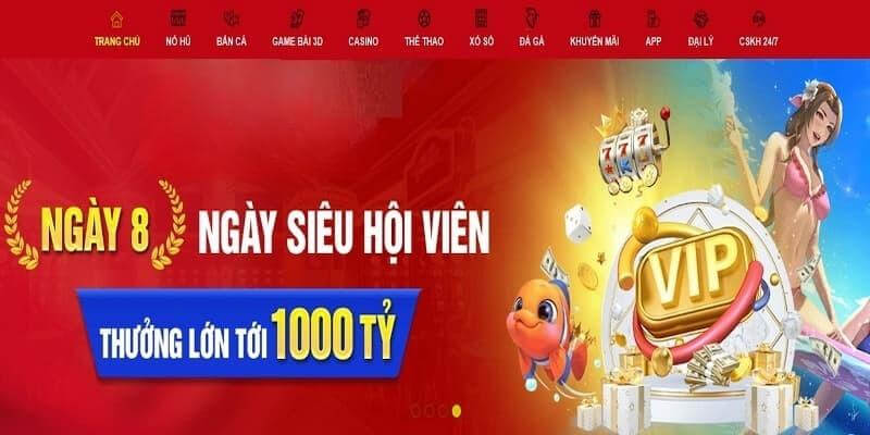 Khuyến mãi J88 tổ chức vào ngày 8 hàng tháng